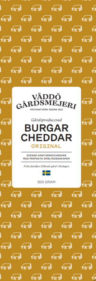 Väddö Burgarcheddar Original