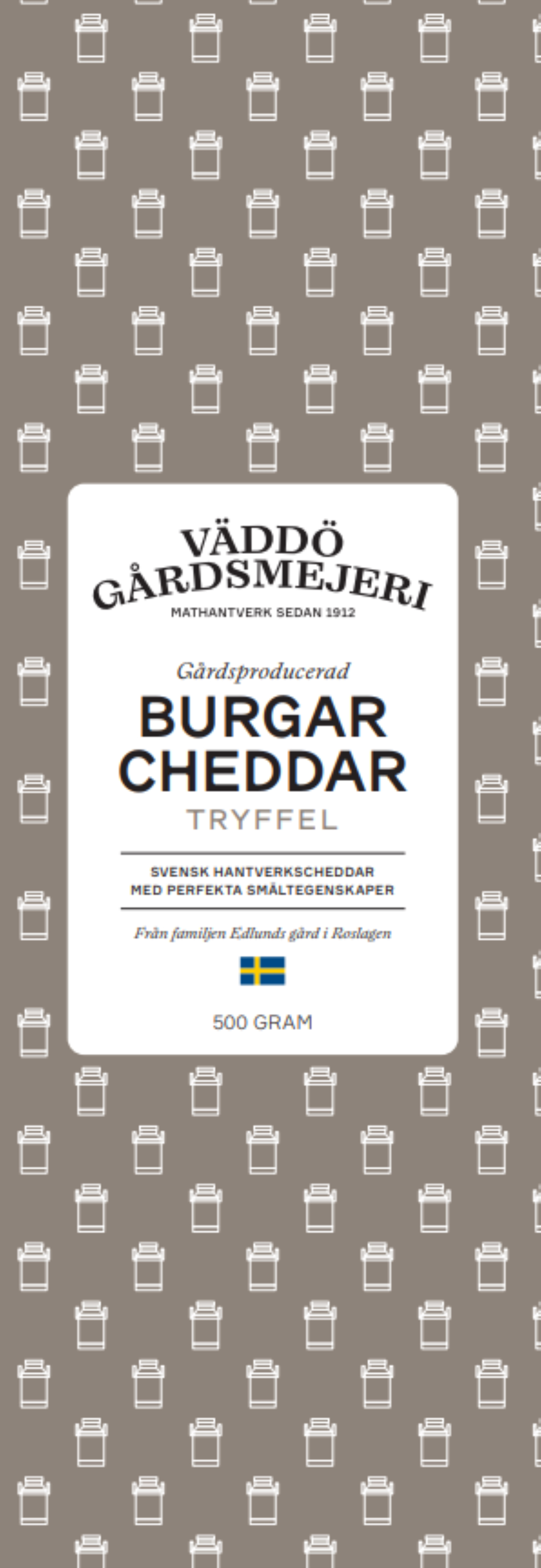 Väddö Burgarcheddar Tryffel