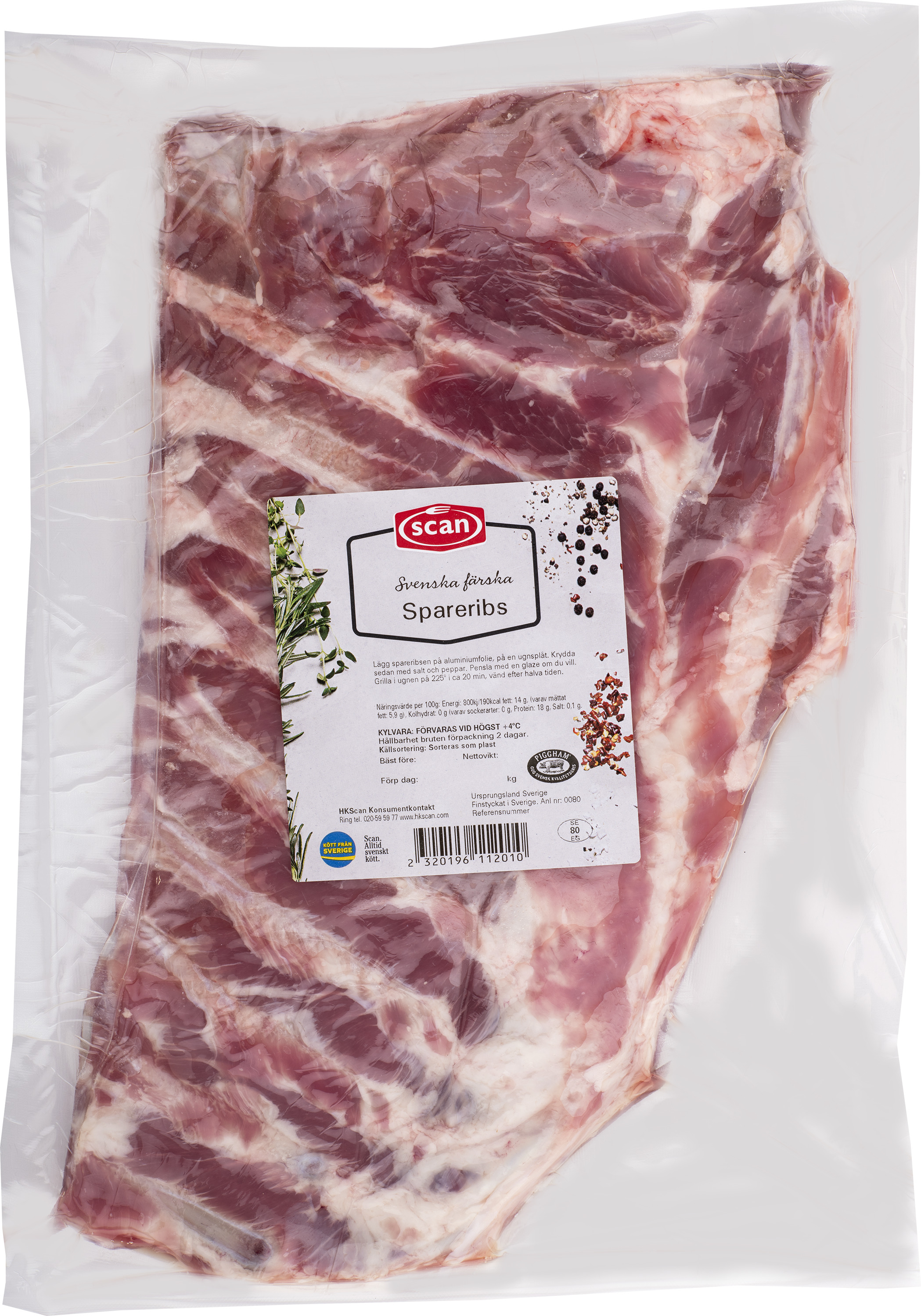 Spareribs Revben Sverige