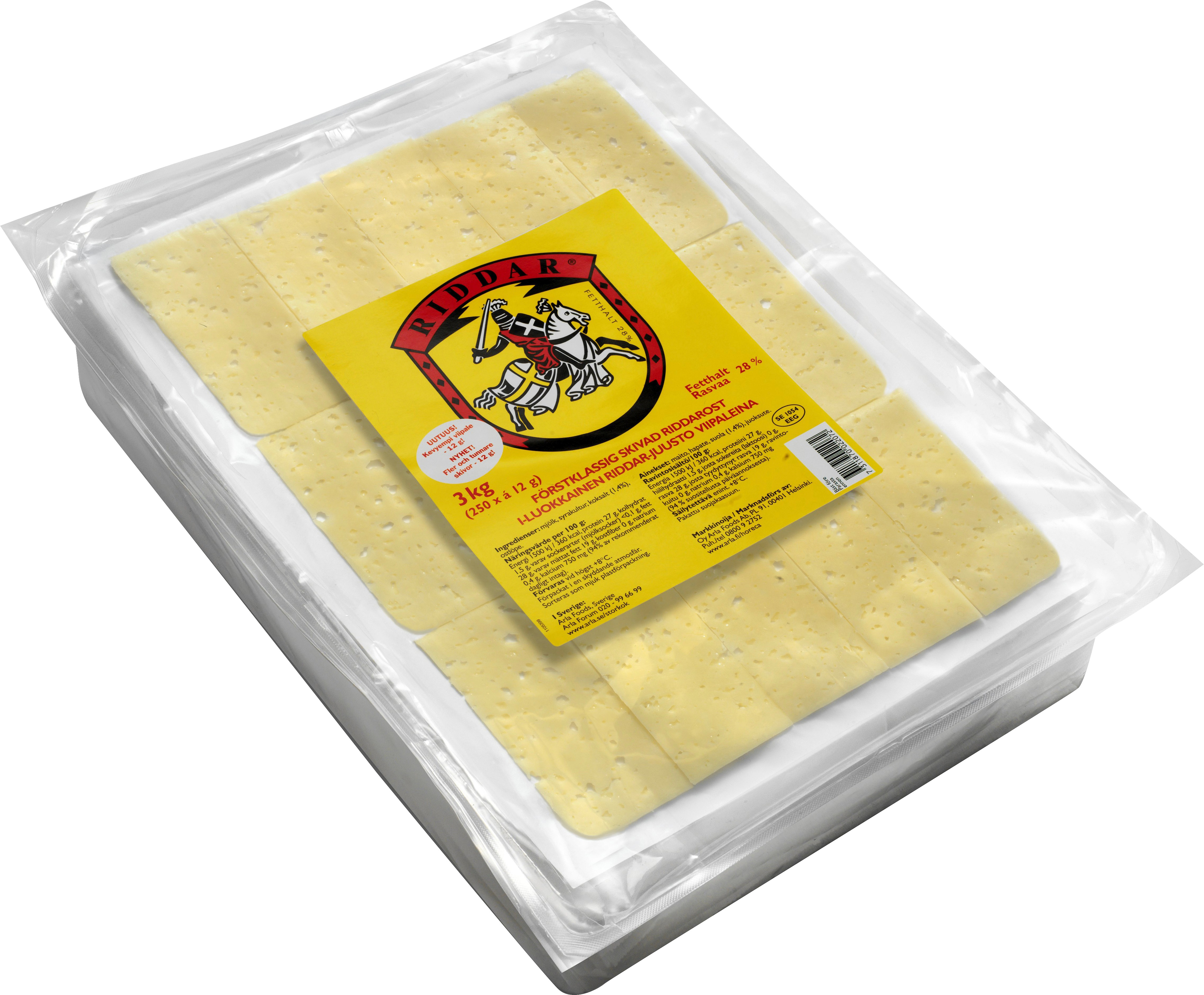 Riddar Mild 28% 12g Skivad