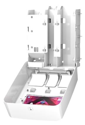 Dispenser Hygienartiklar Vit Tork Period Care 
Dispenser