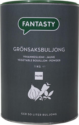 Grönsaksbuljong Pulver 0,99% Salt