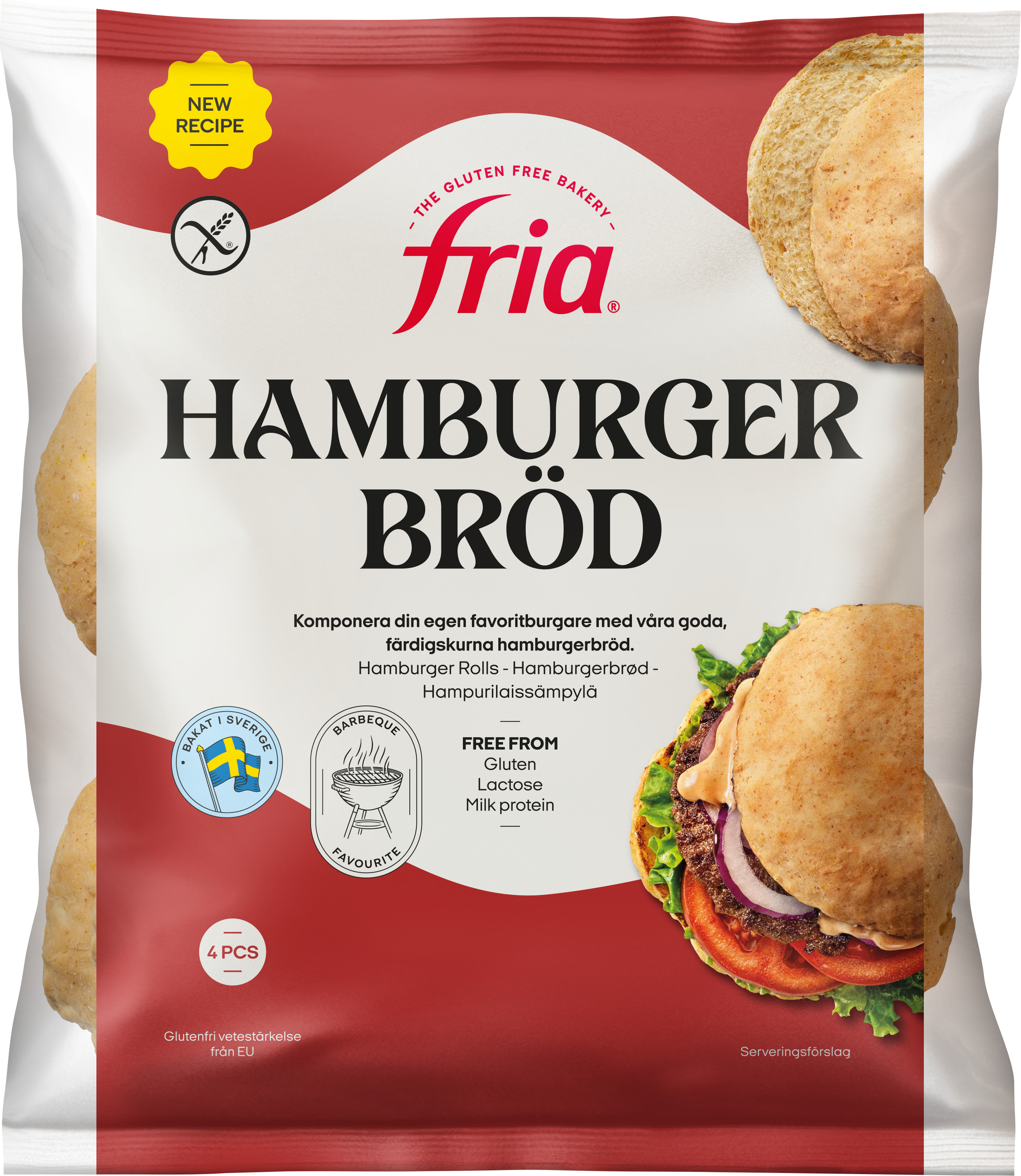 Hamburgerbröd Glutenfri