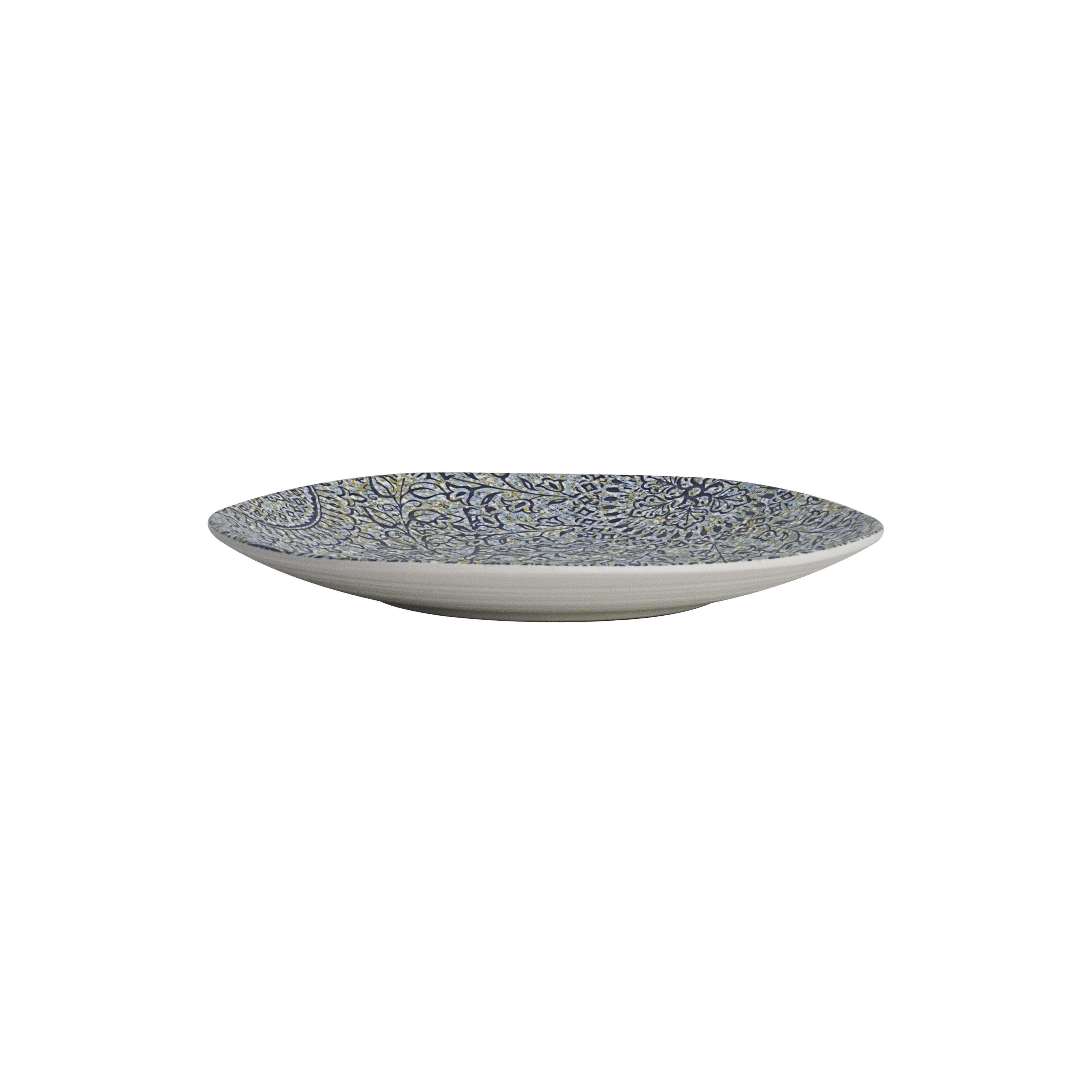 Solano Tallrik Flat Melamin Blå Ø16,5cm