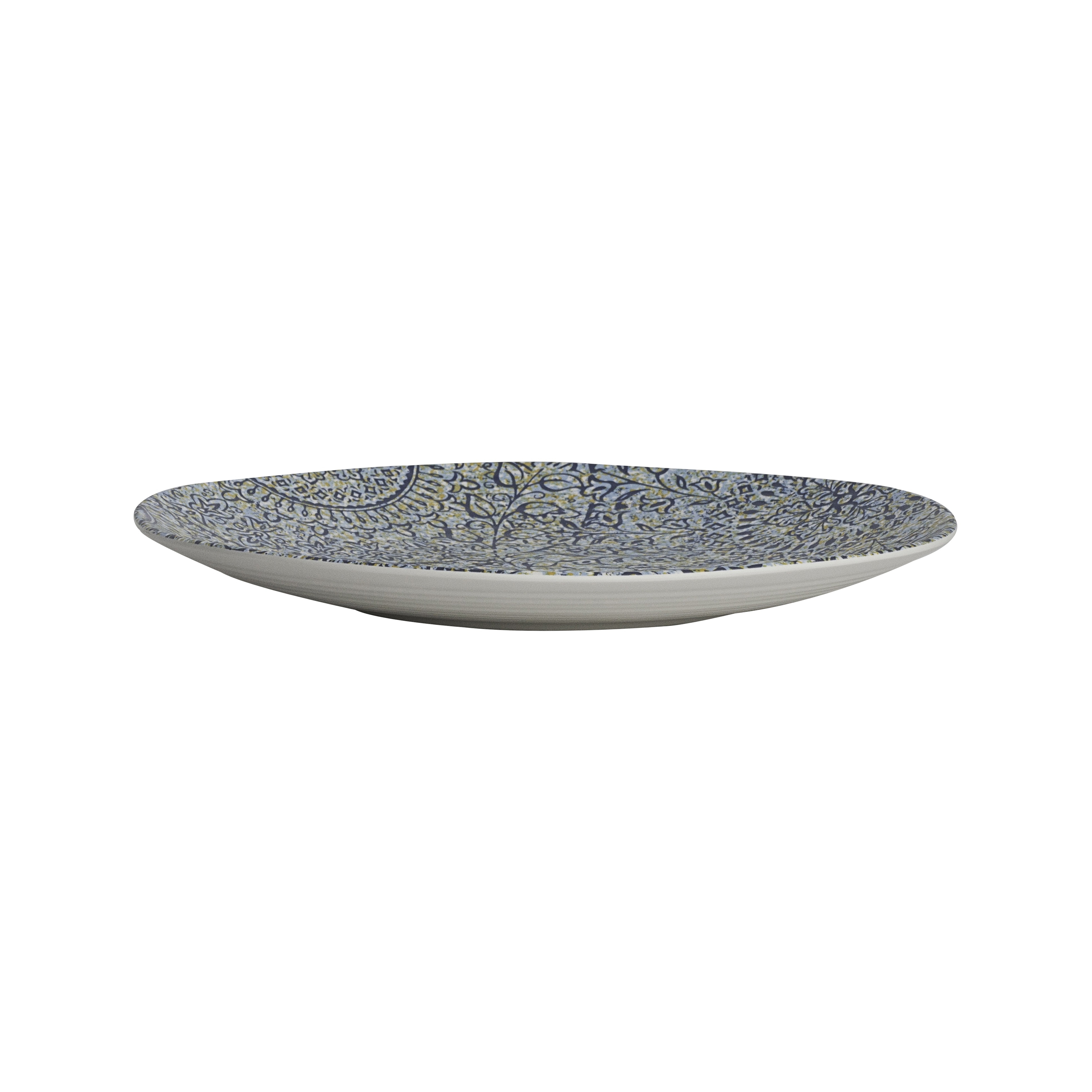 Solano Tallrik Flat Melamin Blå Ø27,95cm