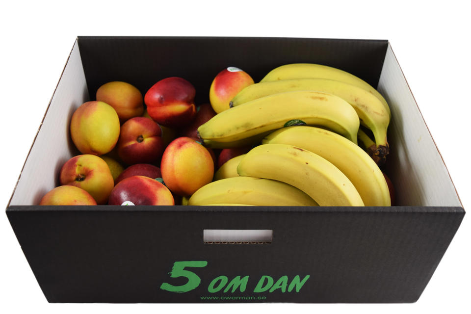 Fruktlåda Med Fairtrade Banan EKO