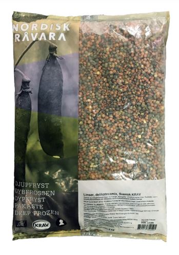 Linser Delikatessmix Förkokt EKO KRAV