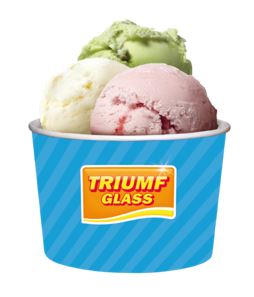 Glassbägare 160ml Triumf