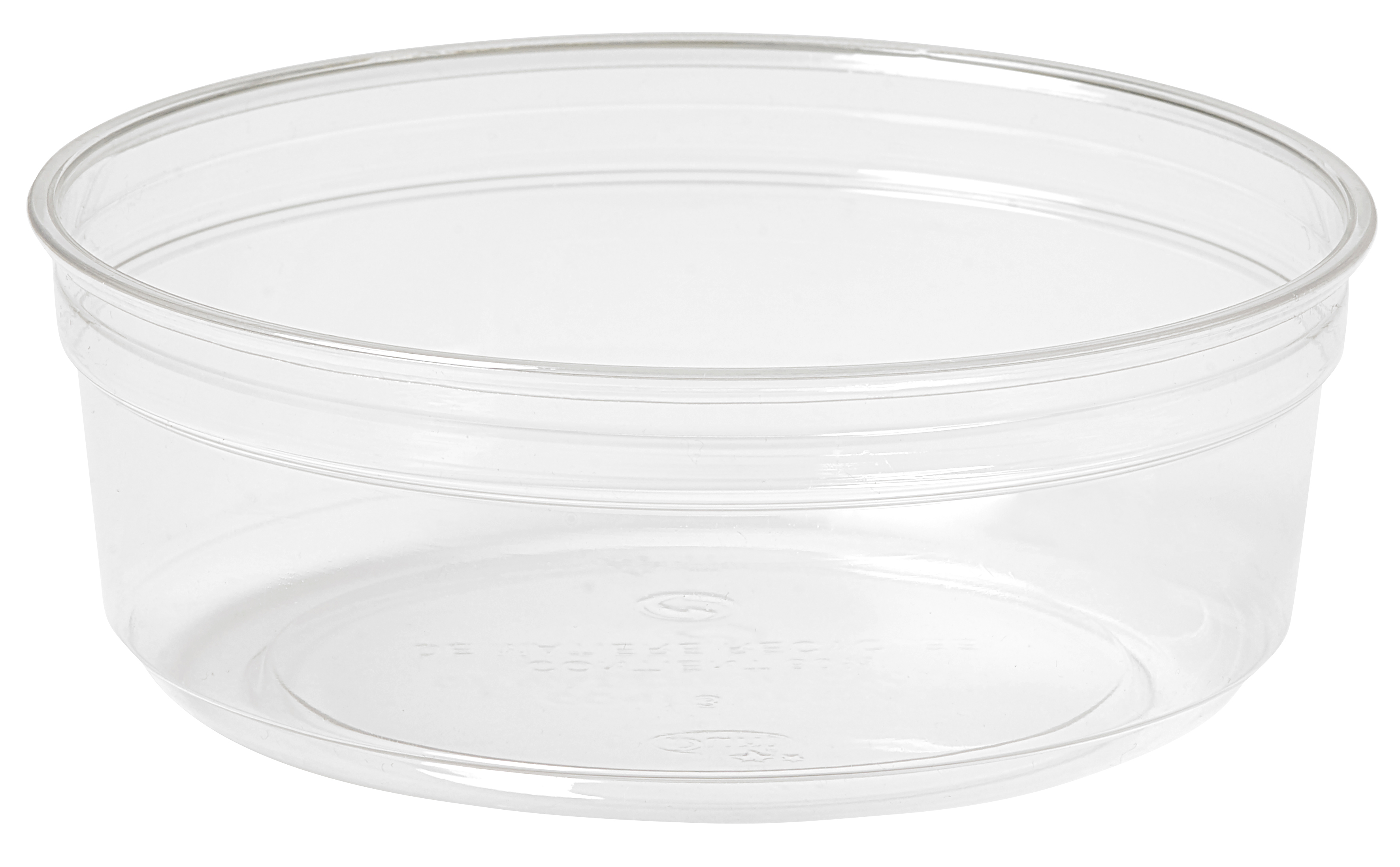 Bägare RPET Crystal Deli  250ml ø116x44mm
transparent ecoecho