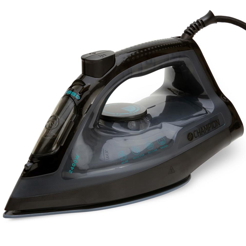 Ångstrykjärn Keramiskt Svart 2400W