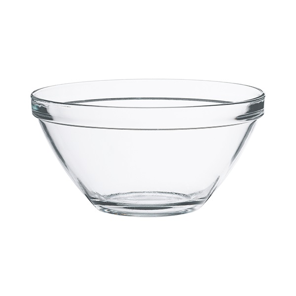 Pompei Skål Glas Ø20cm 1,7L