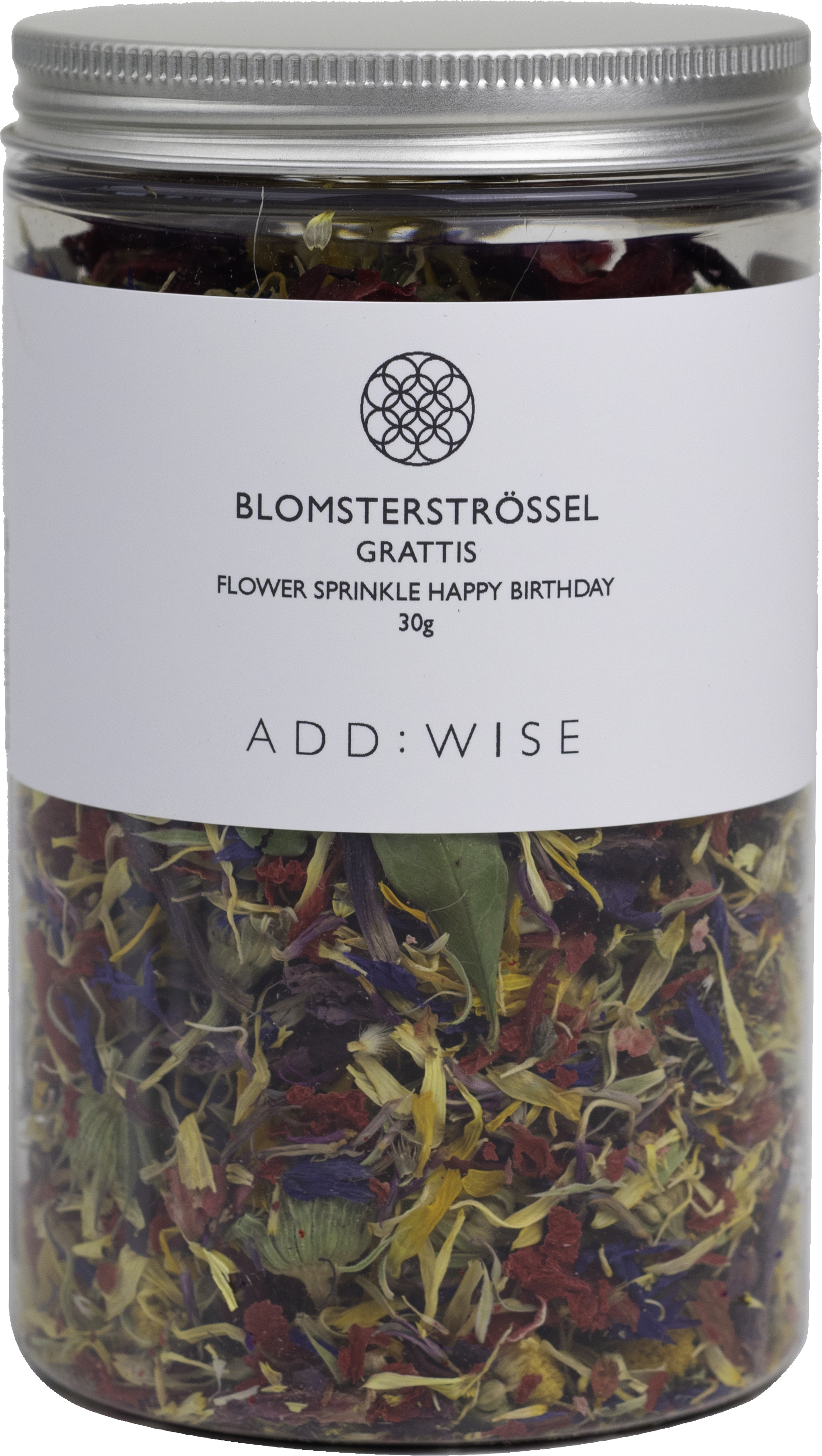 Blomsterströssel Grattis