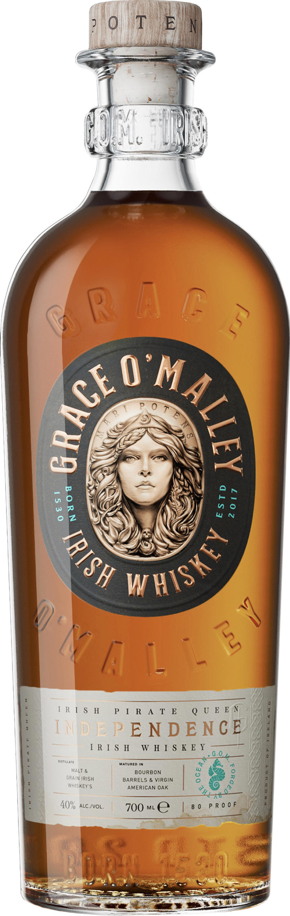 Grace O'Malley Independence Irish Whiskey