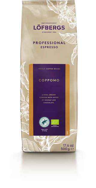 Espressobönor Coppomo RA EKO