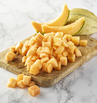 Cantaloupemelon Tärnad 20mm