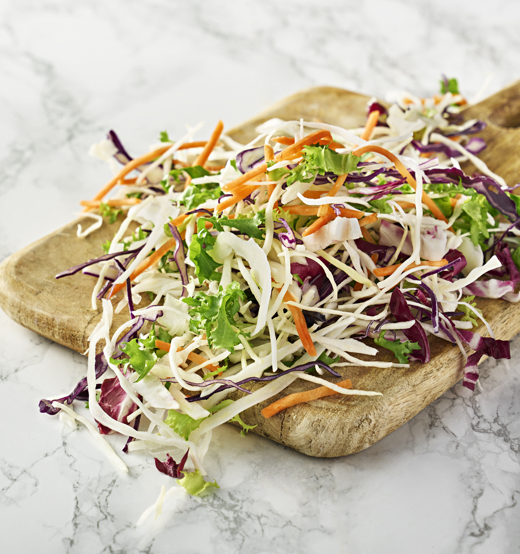 Kålmix Strimlad Morot Frisé och Rosé