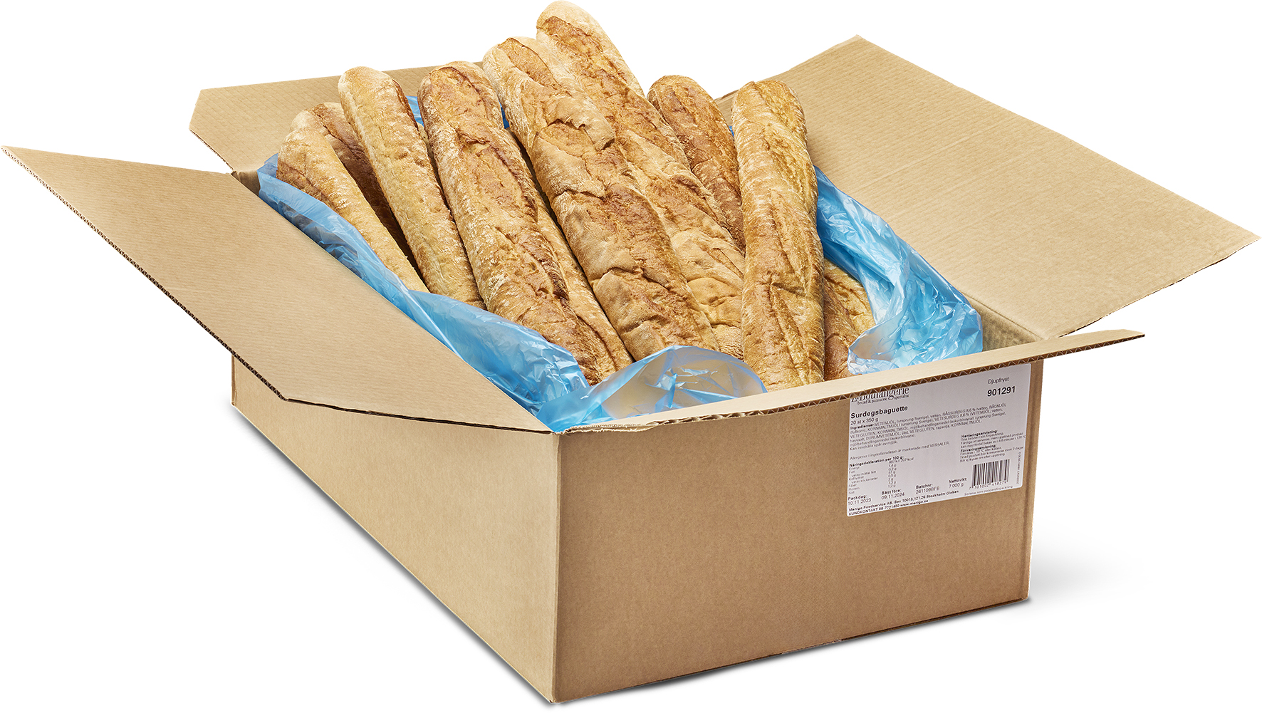 Surdegsbaguette 50cm