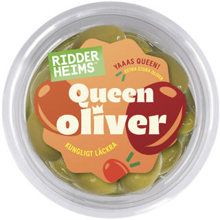 Queenoliver i Örtmarinad