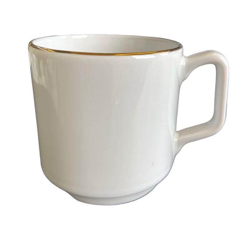 Mugg med Guldrand 25cl