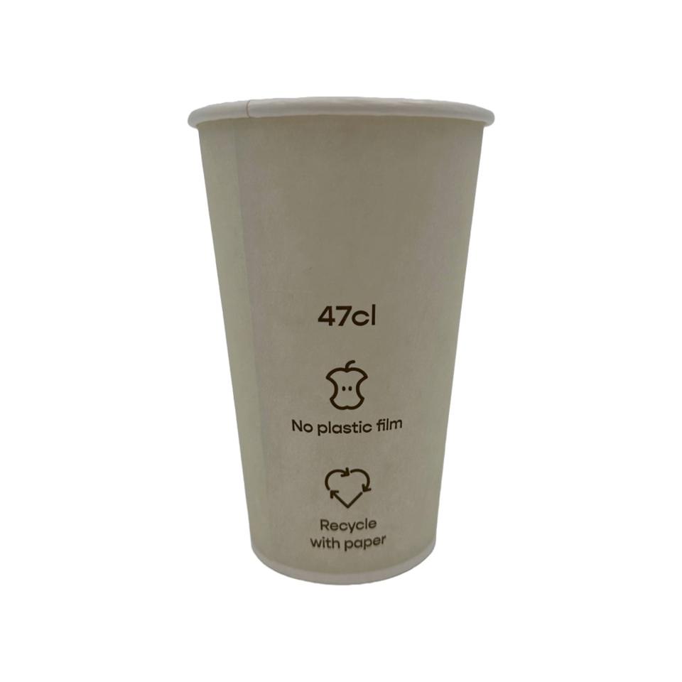 Pappersmugg Plastfri 16oz/47-50cl