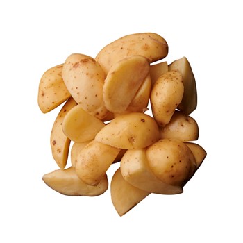 Klyftpotatis med Skal