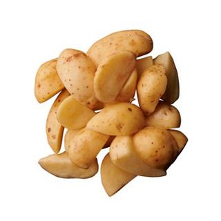 Klyftpotatis med Skal