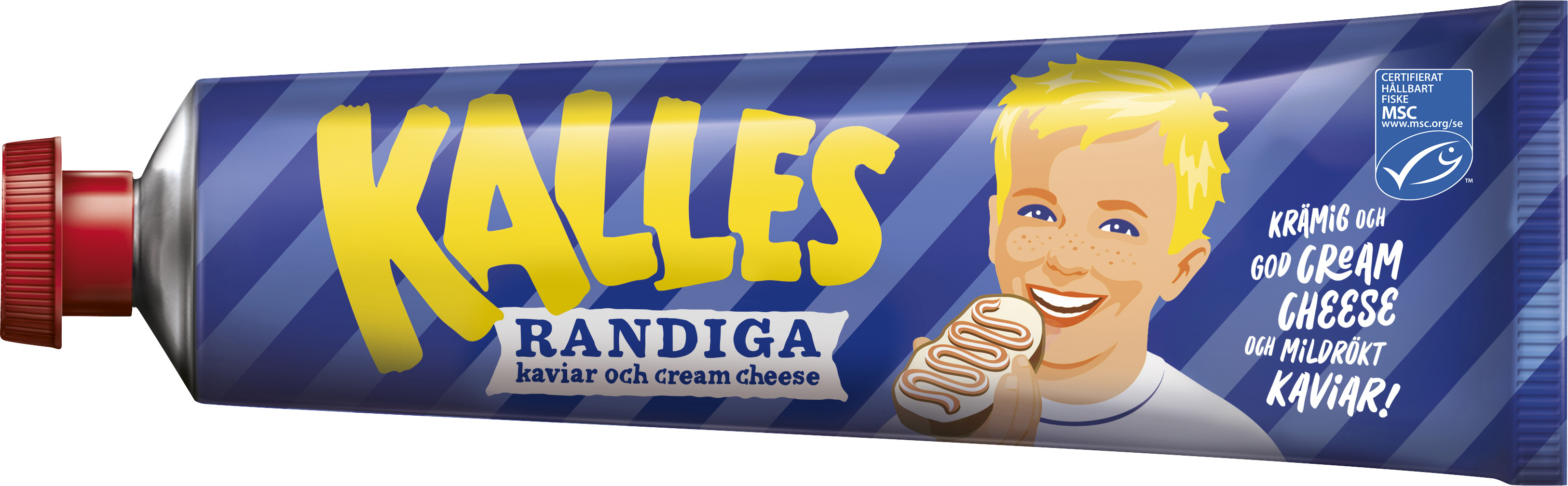 Kaviar Randig med Cream Cheese MSC