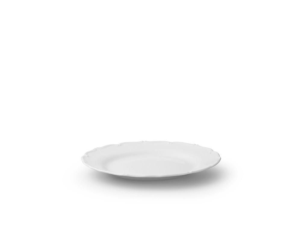 Verona Tallrik Flat Vit Ø25cm