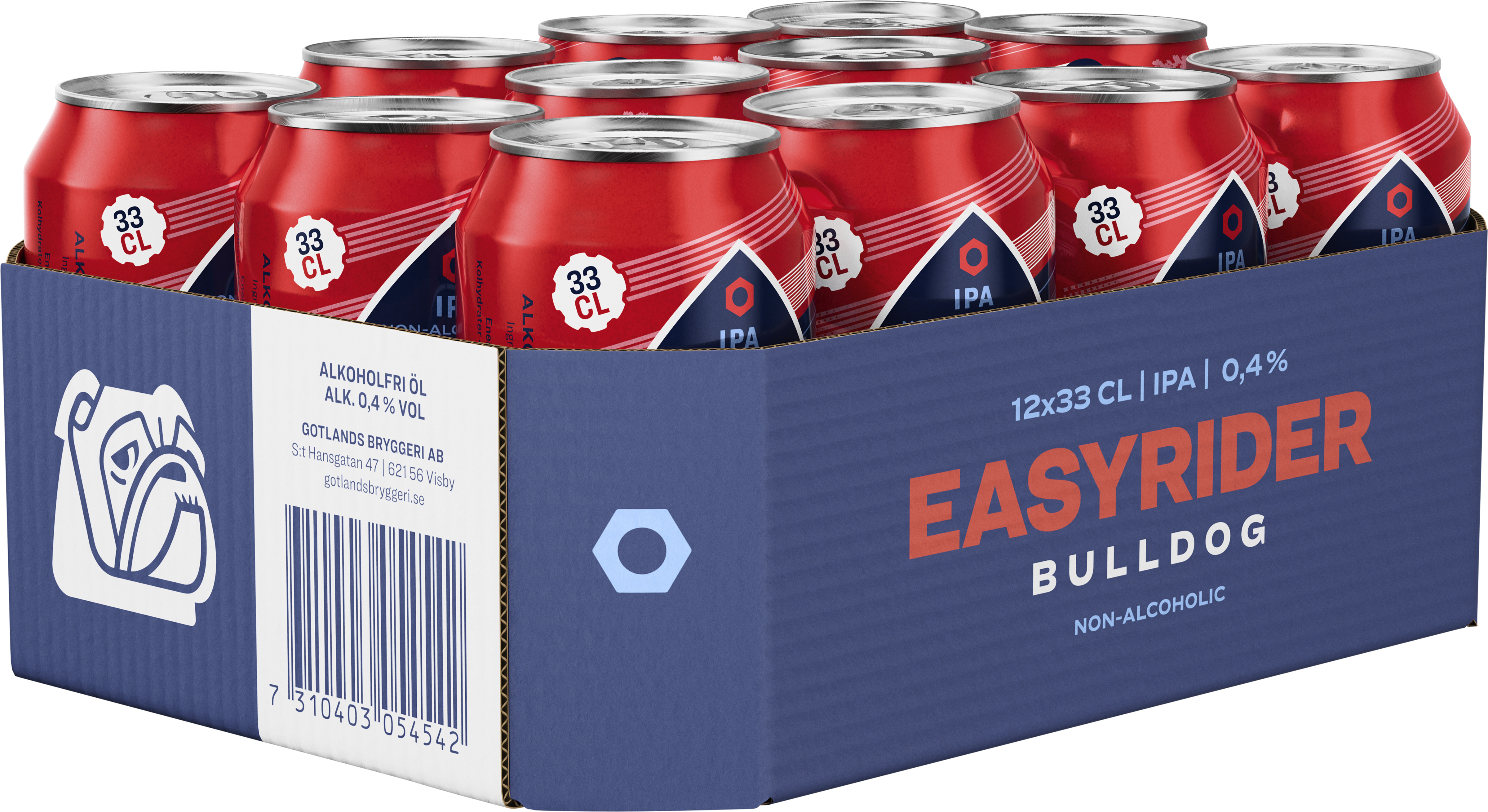 Bulldog Easy Rider Alkoholfri IPA BRK