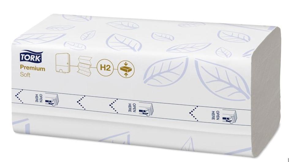 Pappershandduk H2 Komprimerad Preem Z-vikt
Tork Xpress