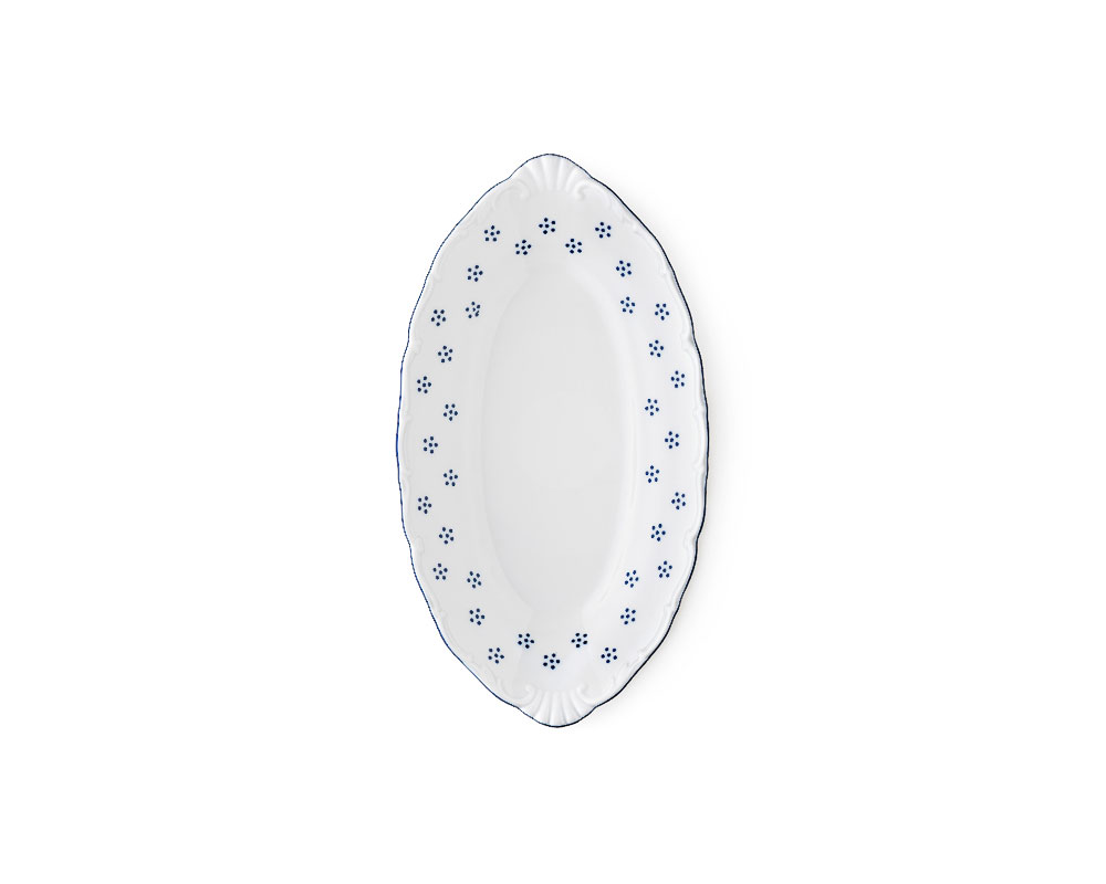 Valbella Tallrik Oval 26x14cm