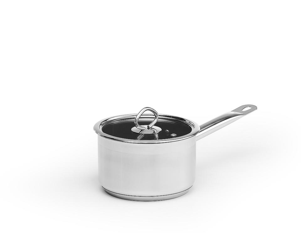 Kastrull inkl Lock Rostfri 1,8L Ø16cm