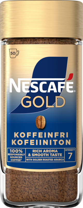 Nescafe Gold Mellanrost Koffeinfri