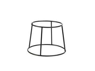 Bufféställ Anti-slip Svart 18cm