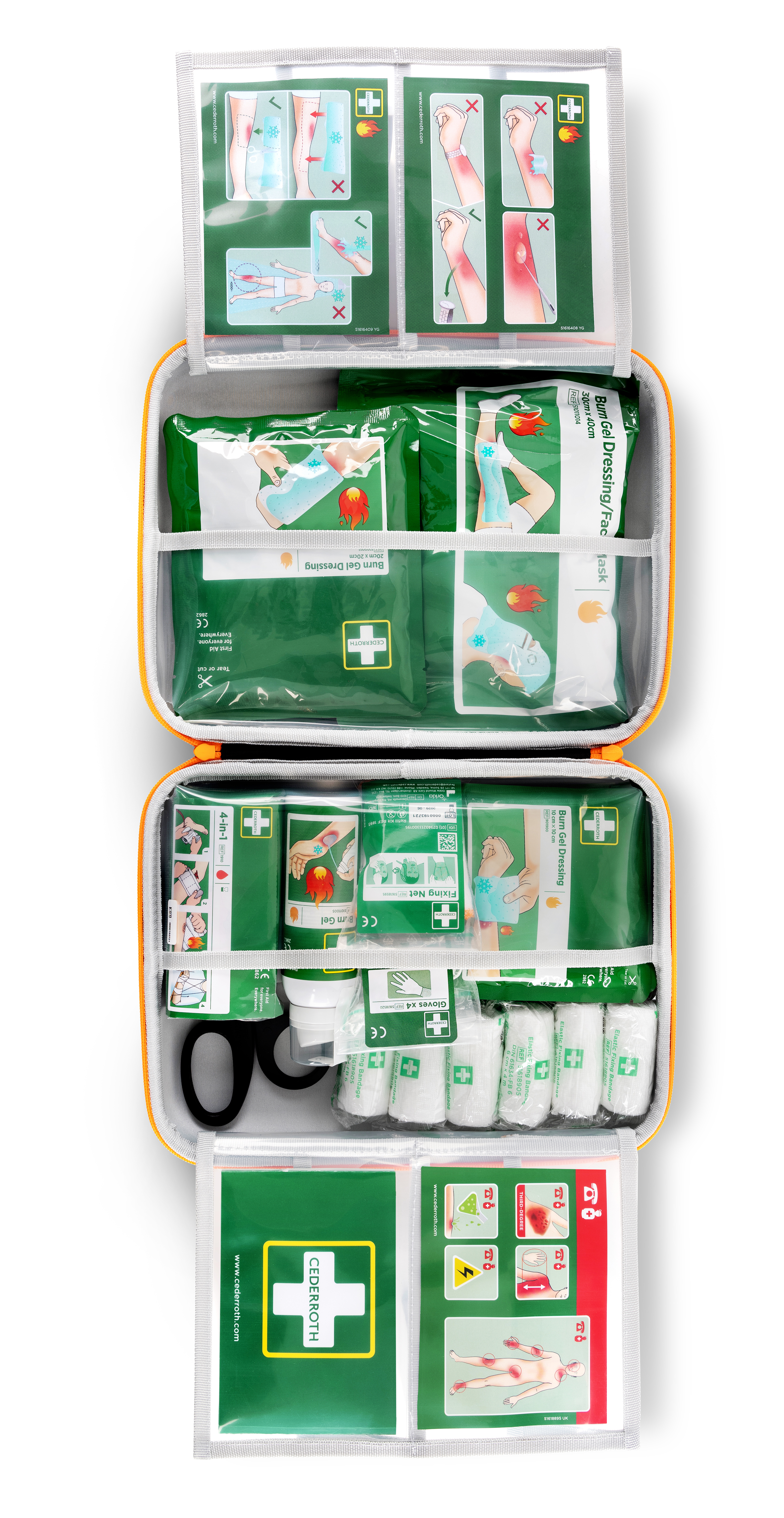 Första Hjälpen Kit  mot brännskador Väska