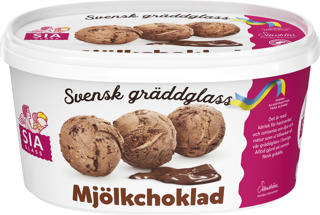 Gräddglass Mjölkchoklad RA