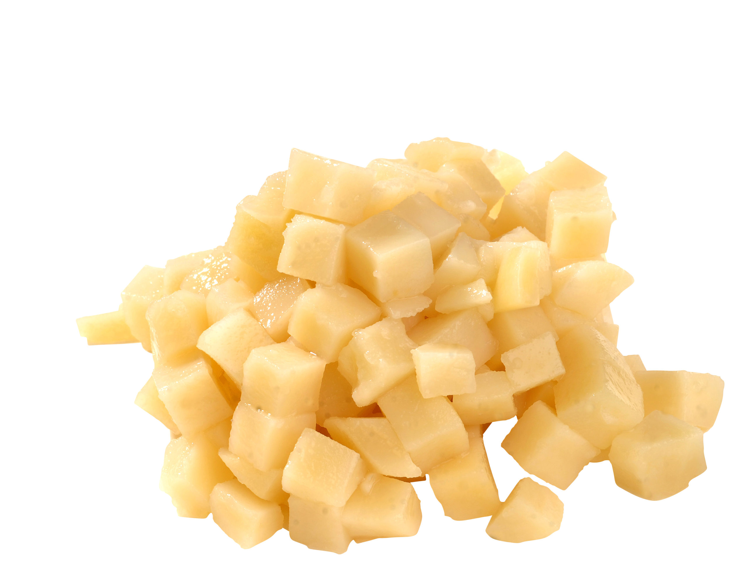 Potatis Tärnad Förkokt