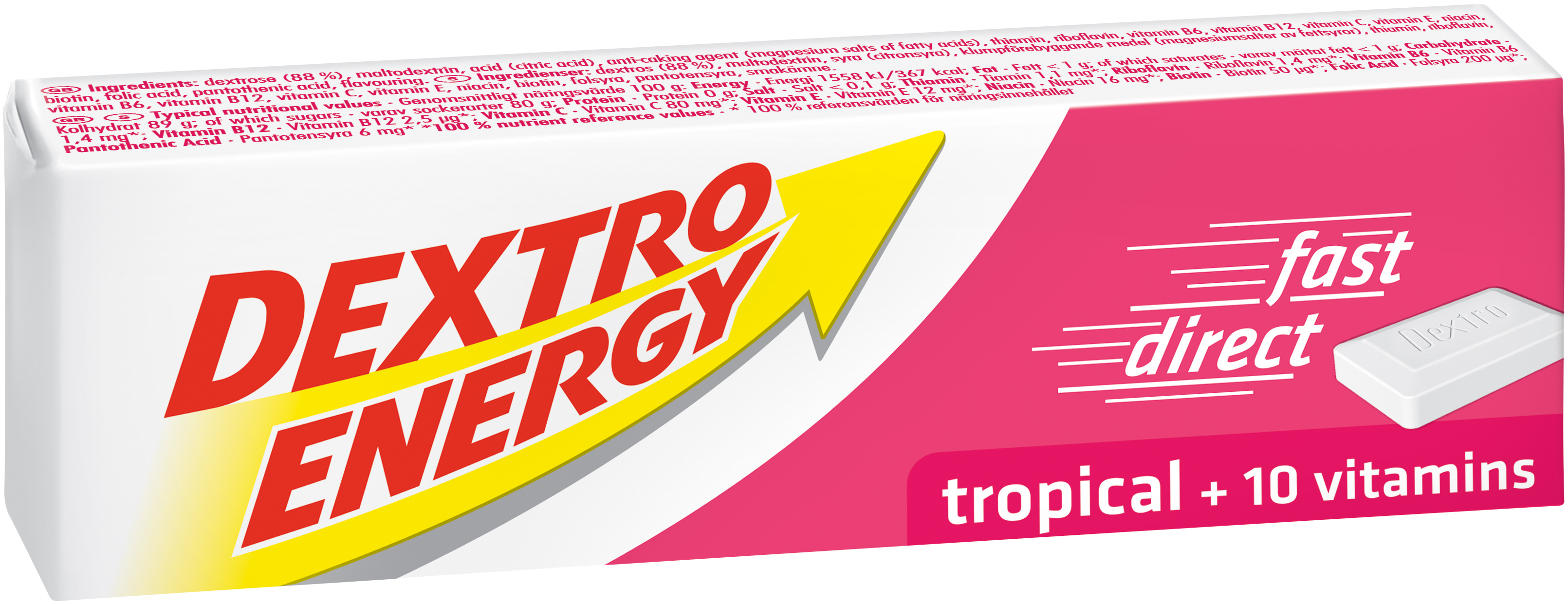 Dextro Energy Tropical Sticks