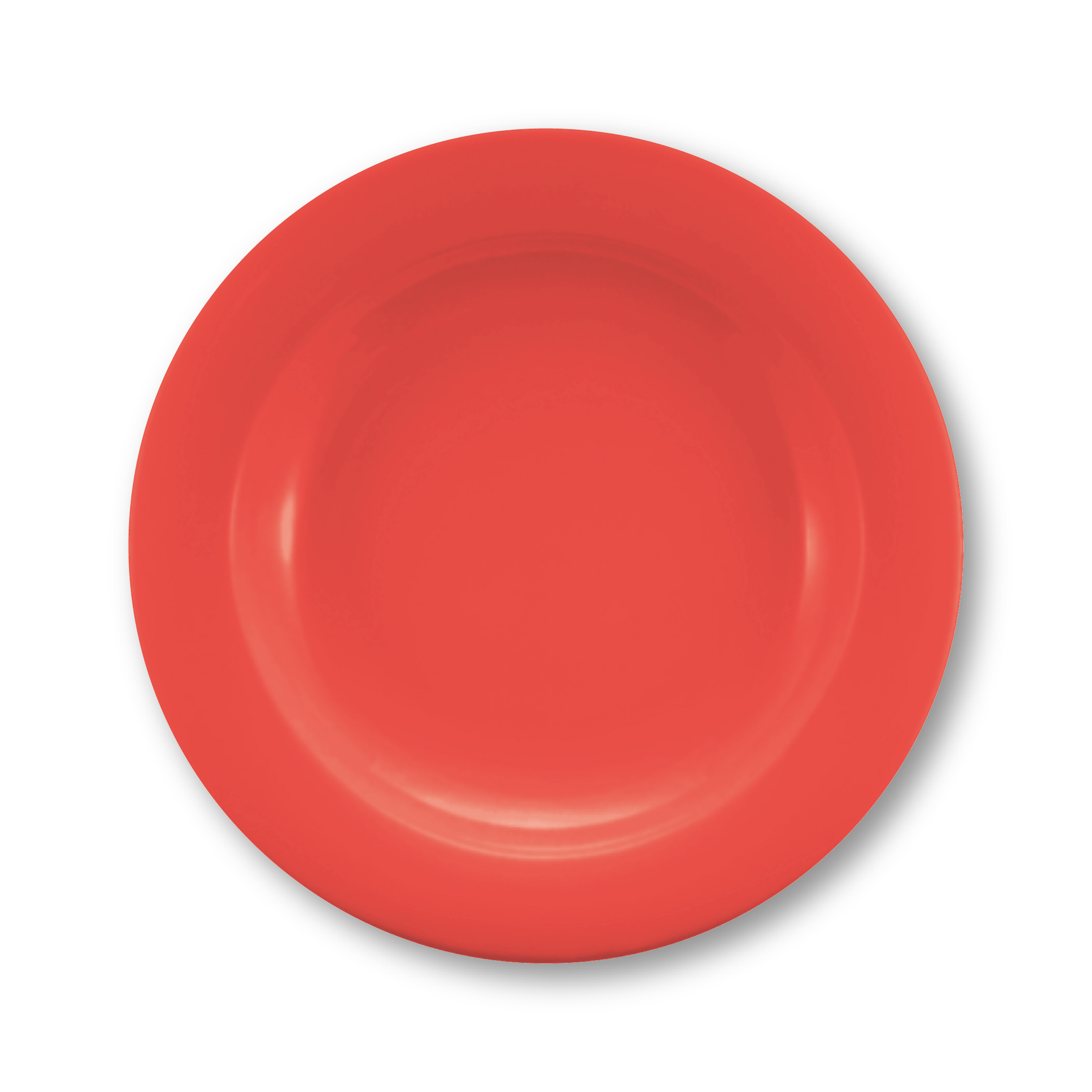 Dimension tallrik djup helröd Ø23cm