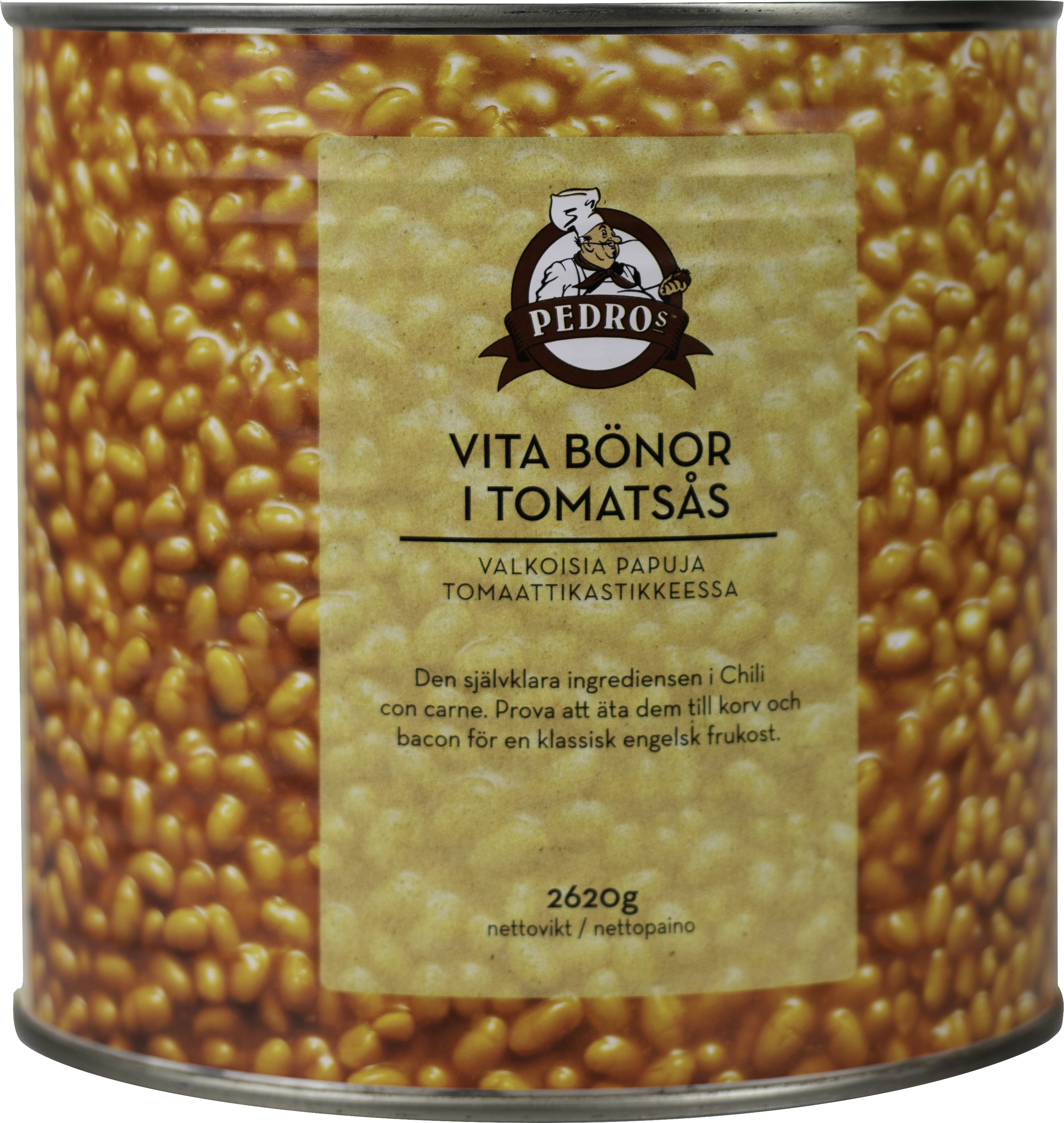 Vita Bönor i Tomatsås.