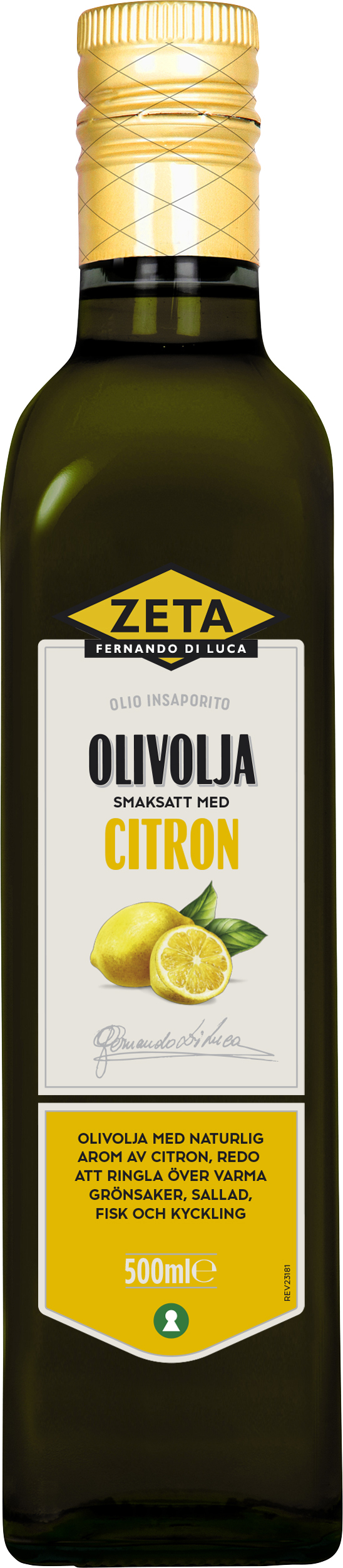 Olivolja Extra Virgin Citron
