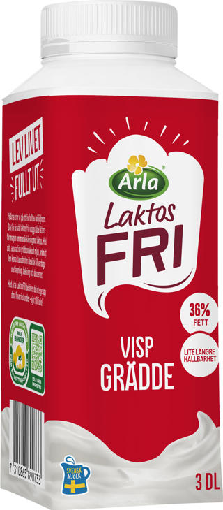 Vispgrädde 36% Laktosfri