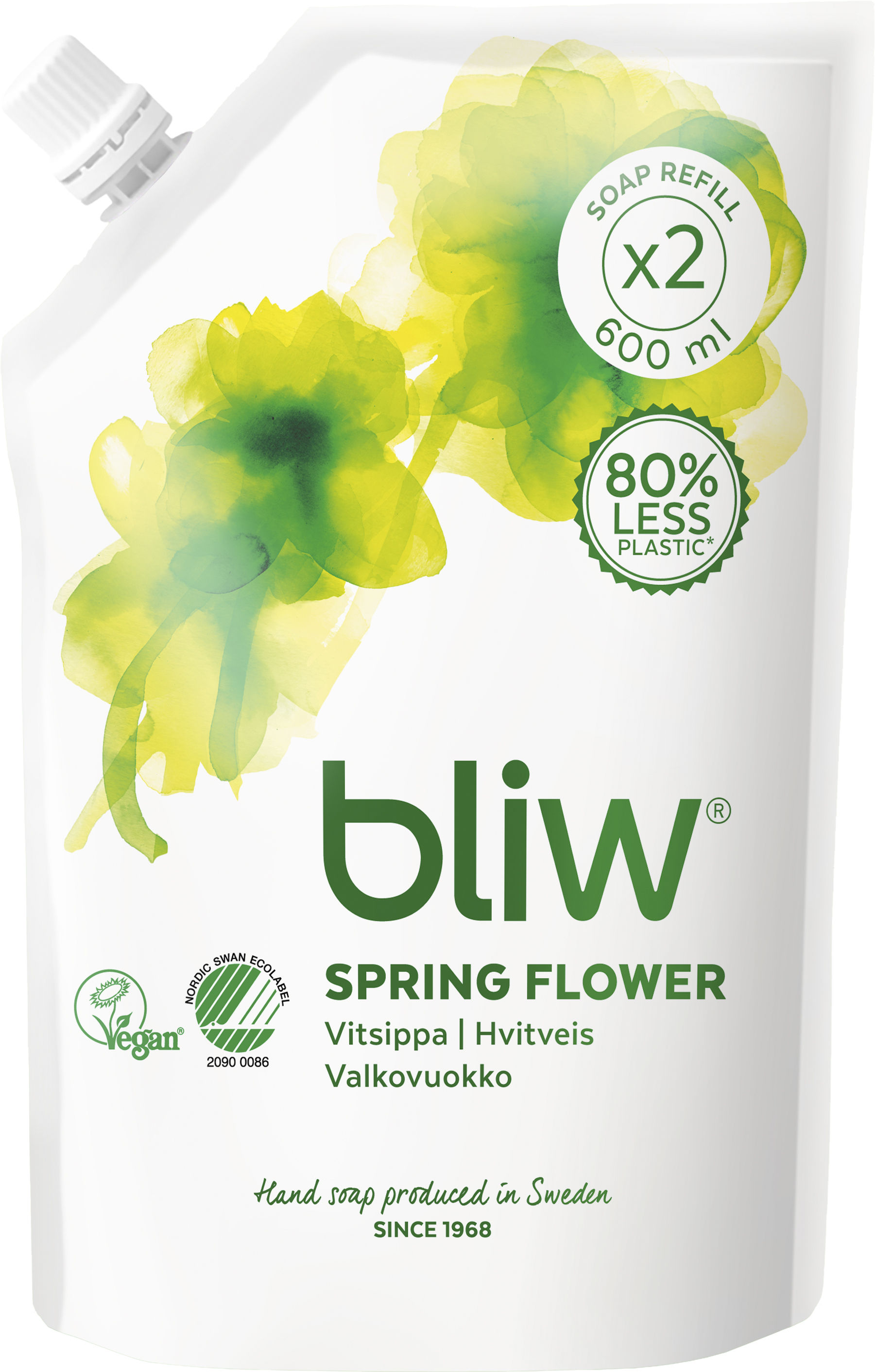 Flytande Tvål Refill Vitsippa