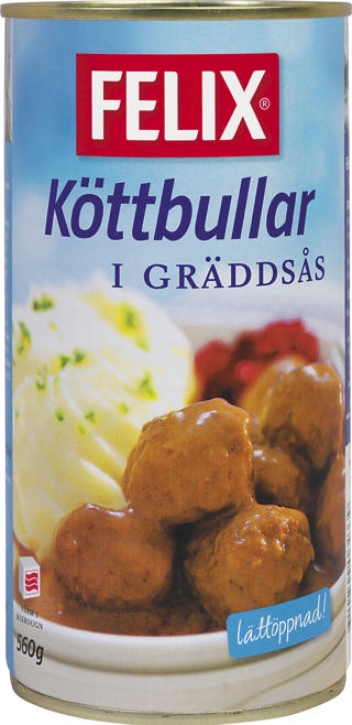 Köttbullar i gräddsås