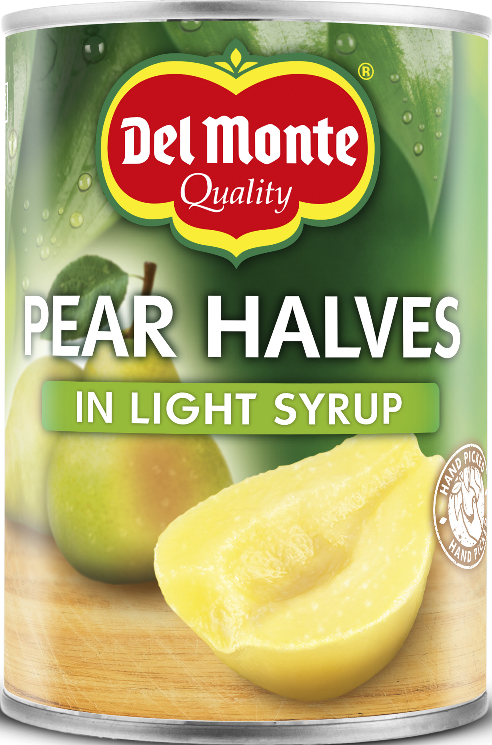 Päronhalvor i Syrup