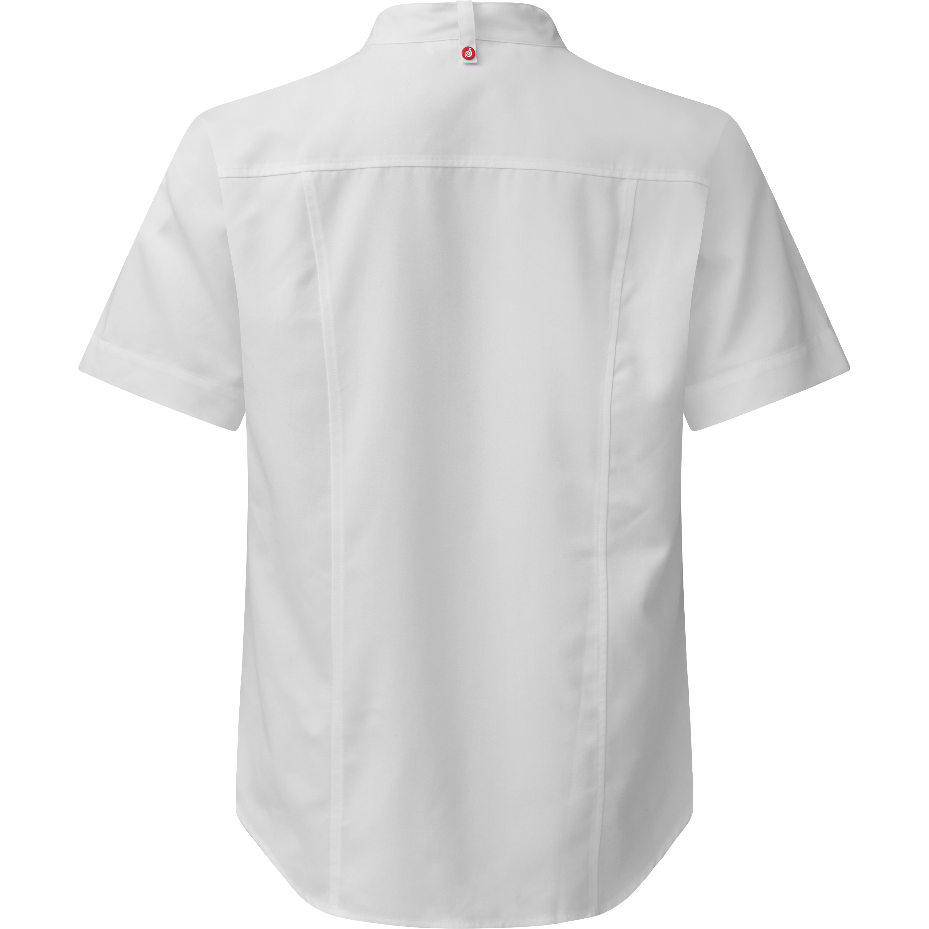 Kockskjorta 1115 Unisex Kort Ärm Vit L