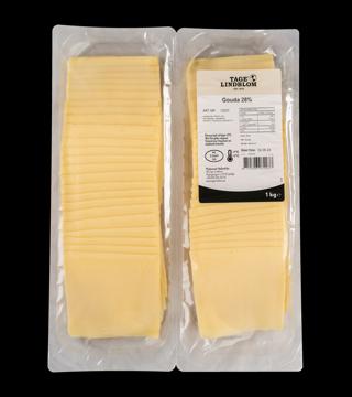Gouda 28% 20g Skivad