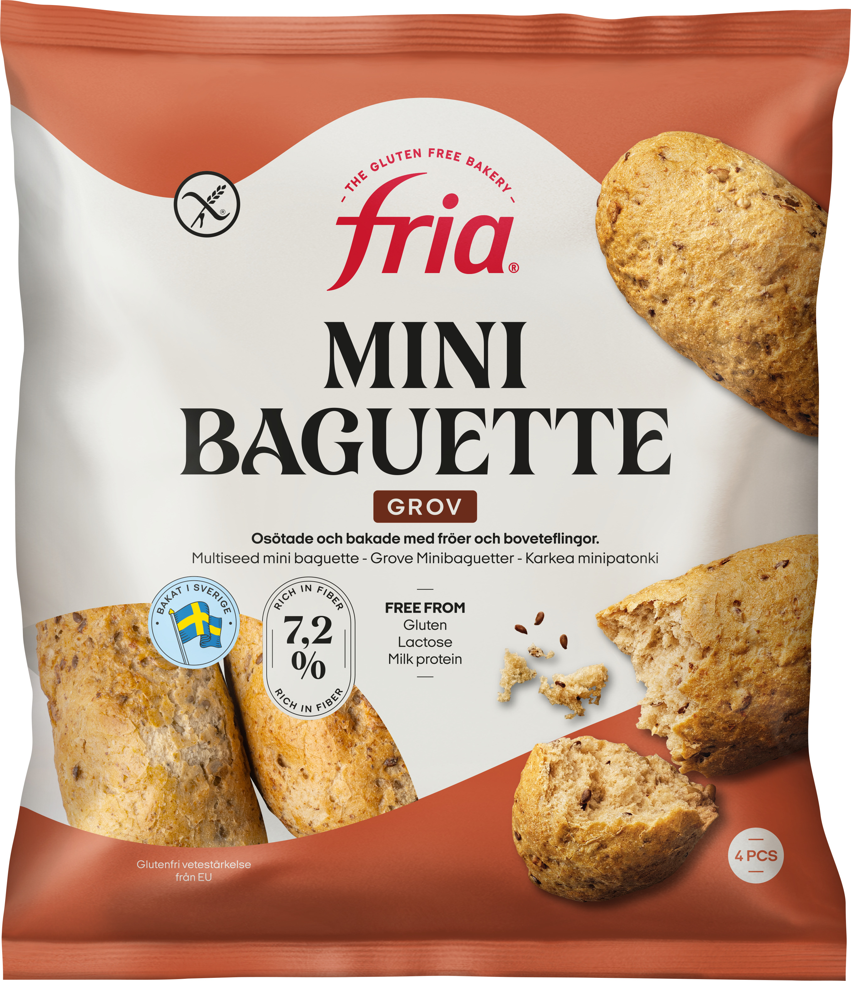 Baguette Grov Mini Glutenfri
