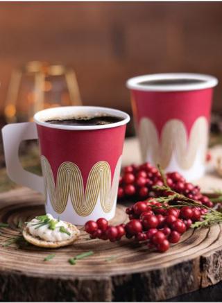 Varmdrycksbägare Kartong Enkel vägg 17,5cl
Christmas