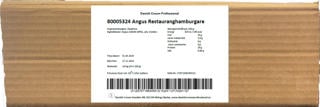 Hamburgare Angus 200 g